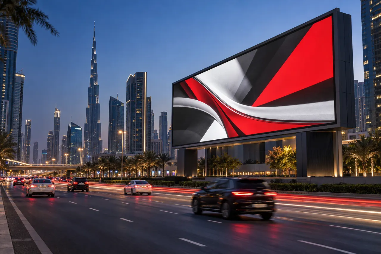 Representative OOHVANTA roadside advertising visual